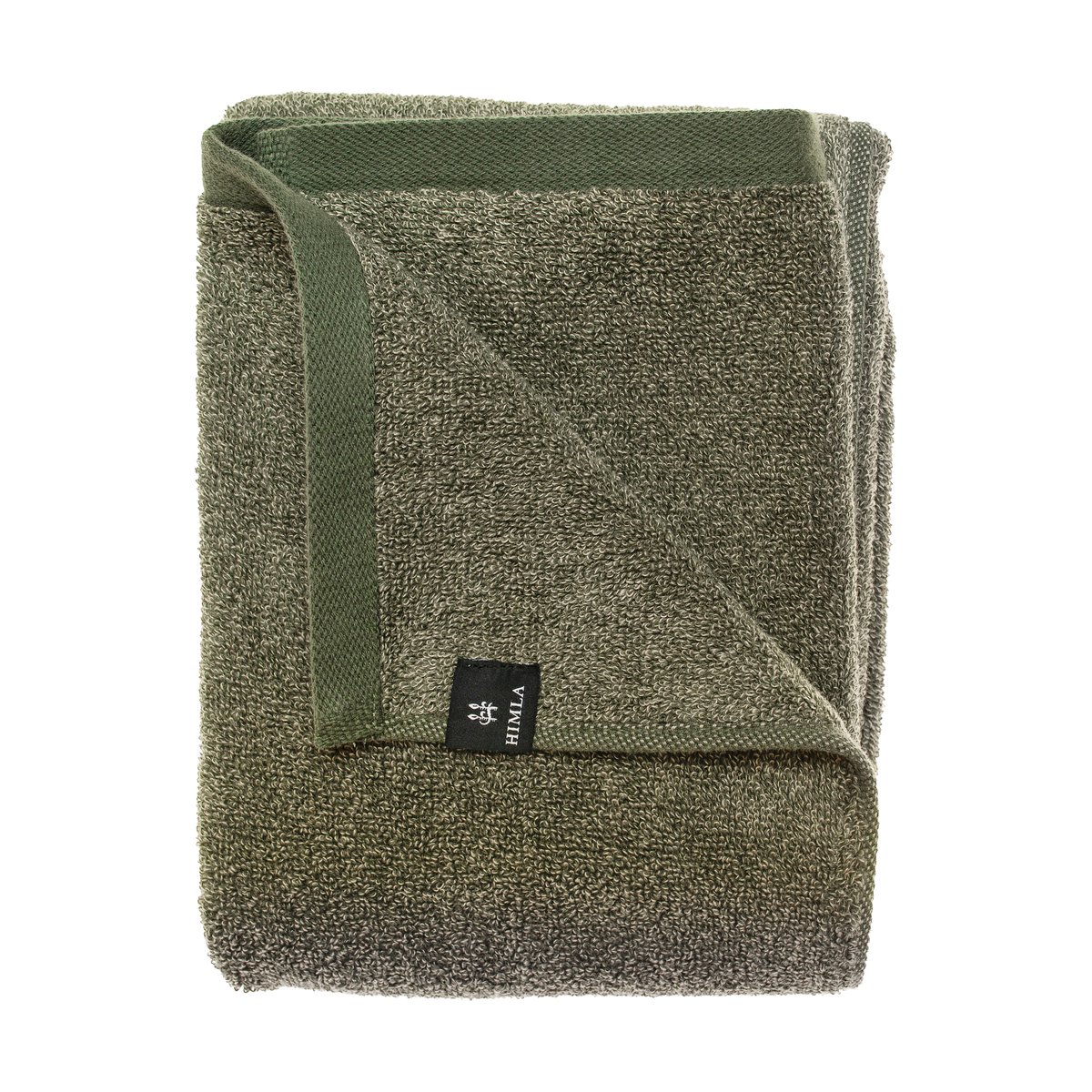 Himla Serviette Maurice herbary 100x150 cm | Design Scandinave | Serviettes de bain | Vert