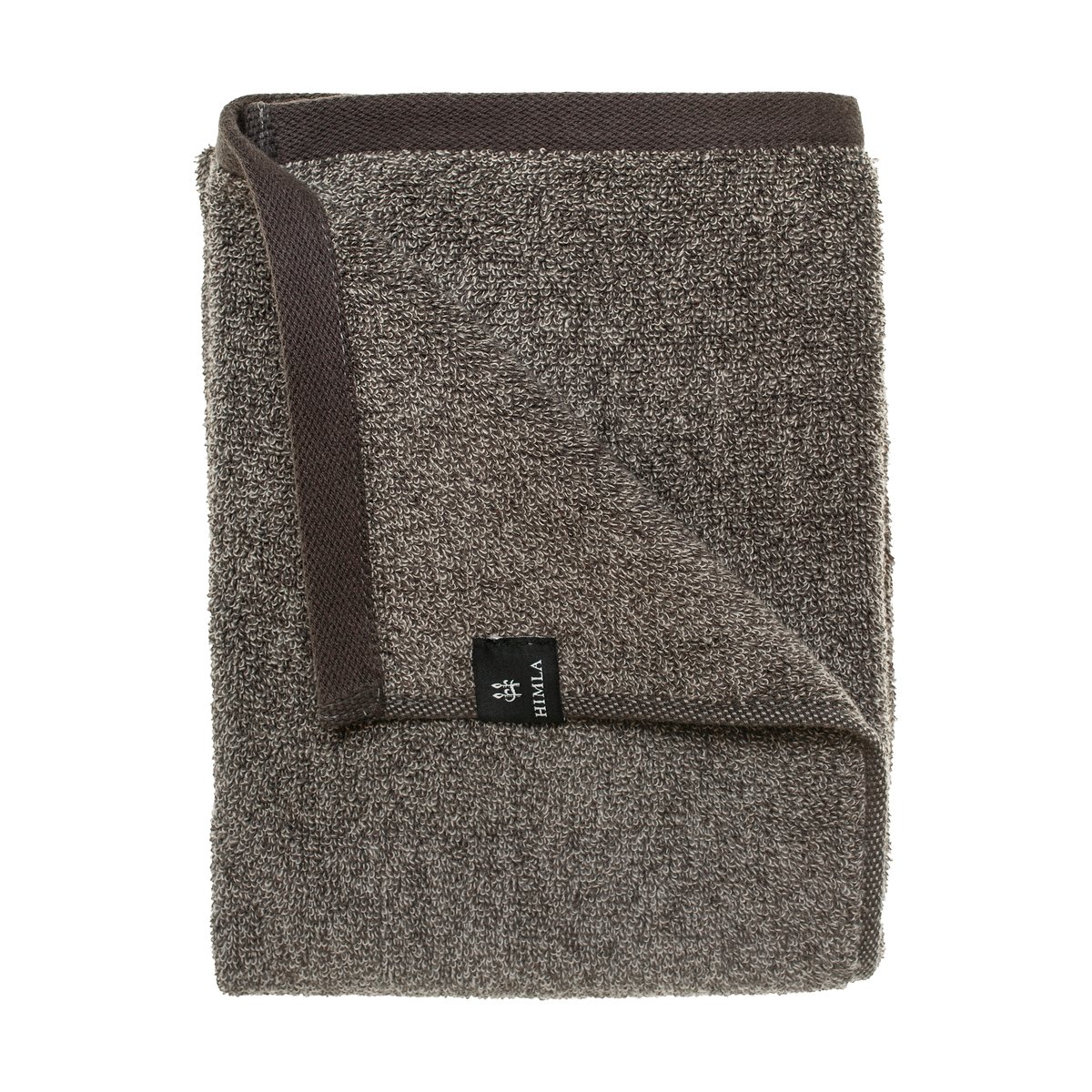 Himla Serviette Maurice stones 30x50 cm | Design Scandinave | Serviettes de bain | Gris