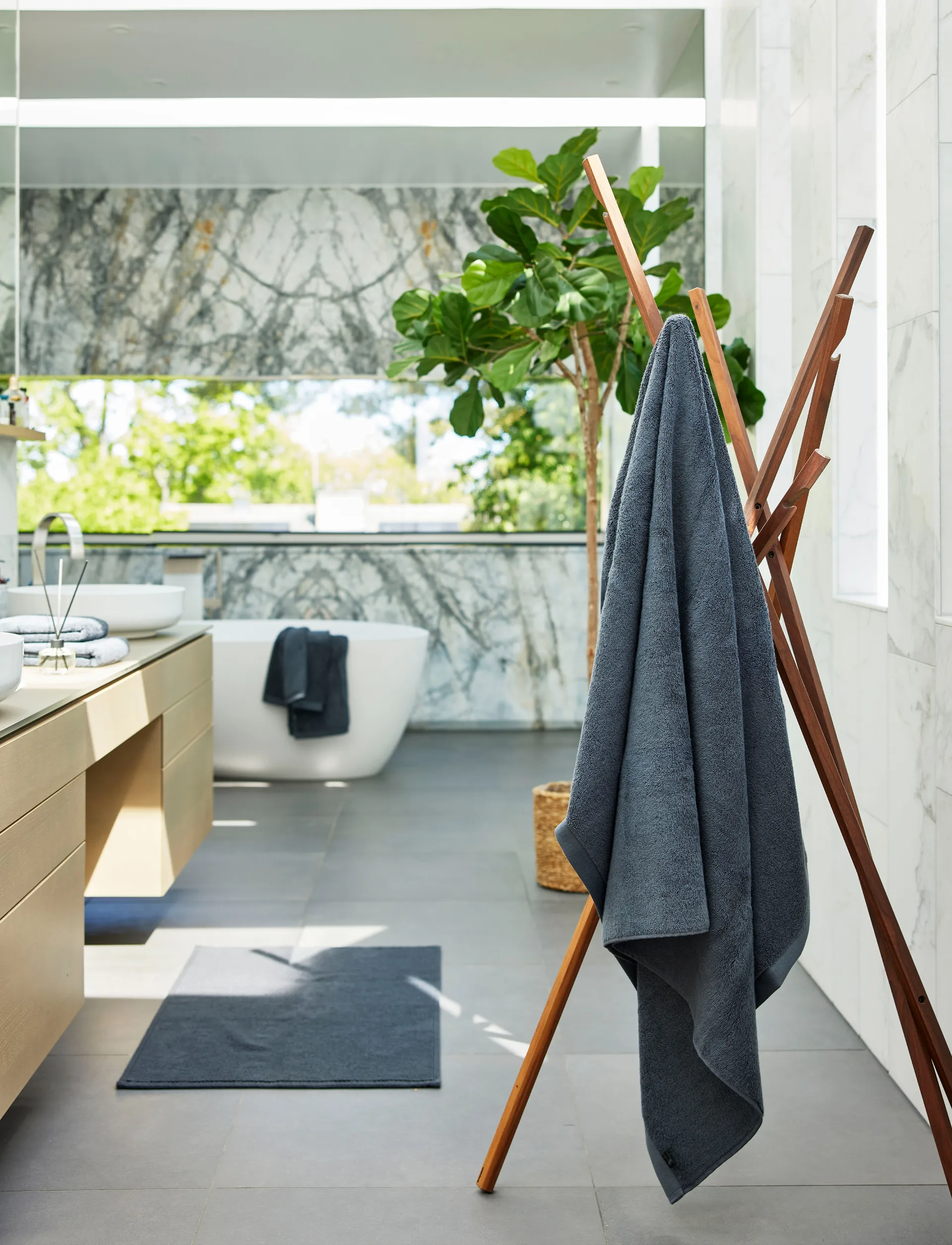 Serviette Maxime, Silence, 50x70 cm Himla