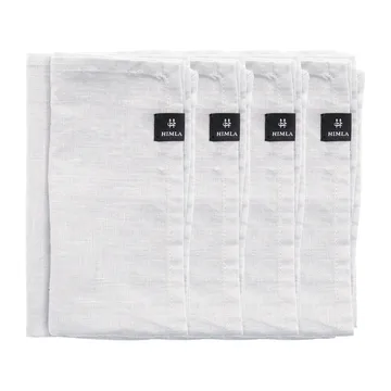 Serviette Sunshine lot de 4 - blanc - Himla