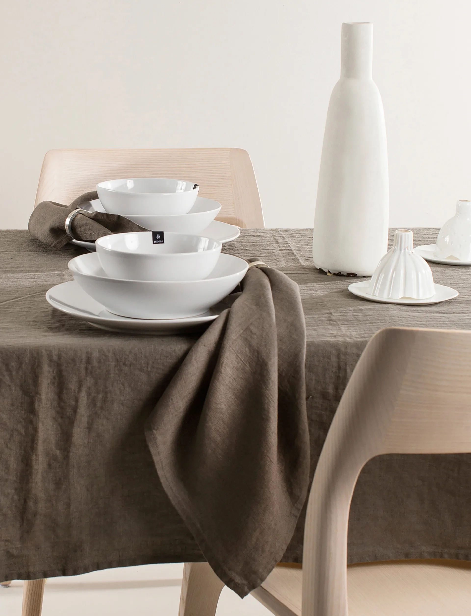 Serviette Sunshine lot de 4, Coffee Himla