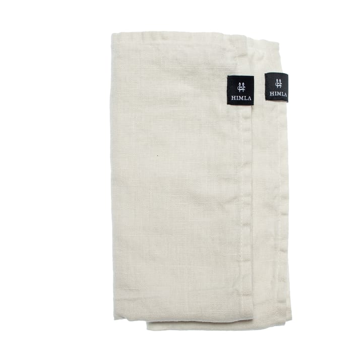 Serviette Sunshine lot de 4 - Fog (beige) - Himla