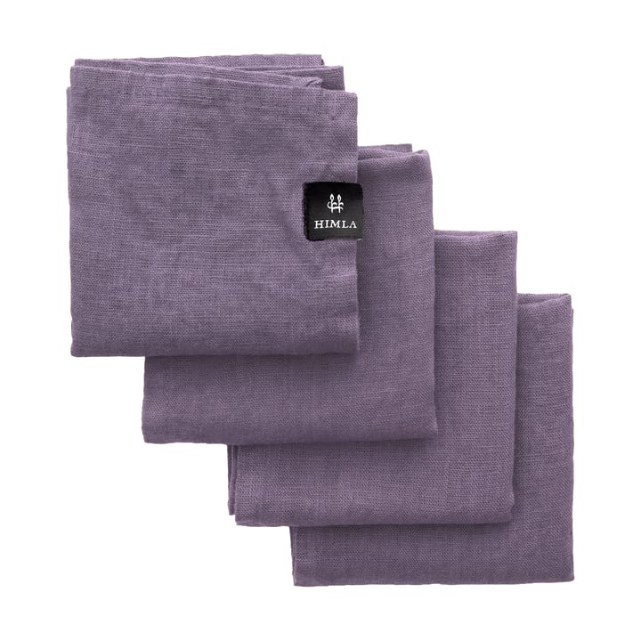 Serviette Sunshine lot de 4 - Lavender - Himla