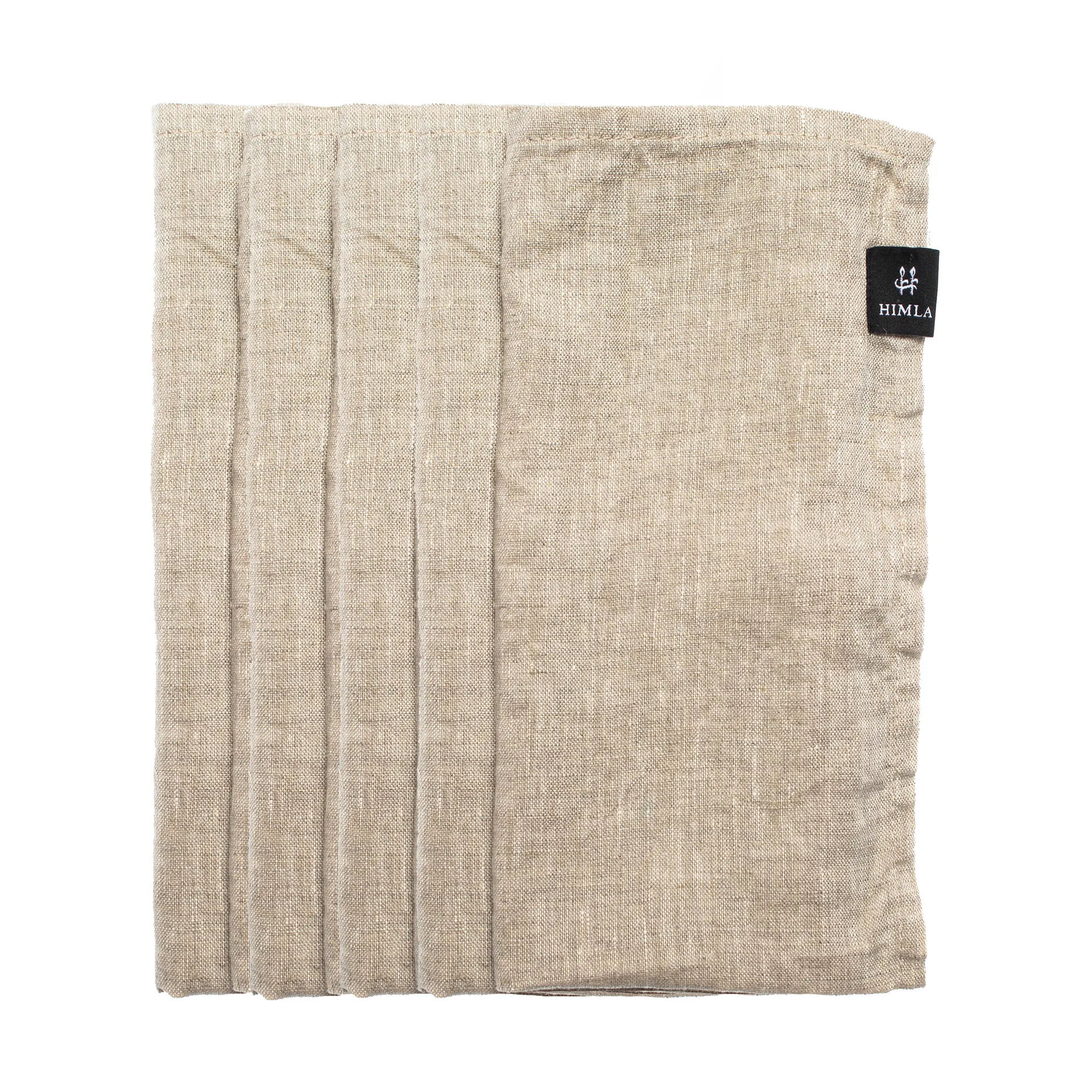 Serviette Sunshine lot de 4, Oatmeal (nature) Himla