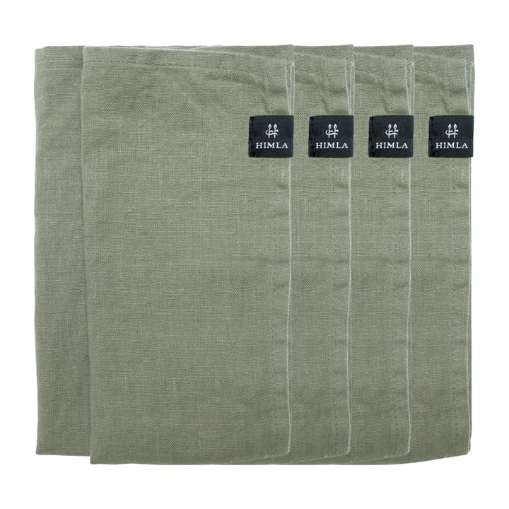 Serviette Sunshine lot de 4 - Sage - Himla