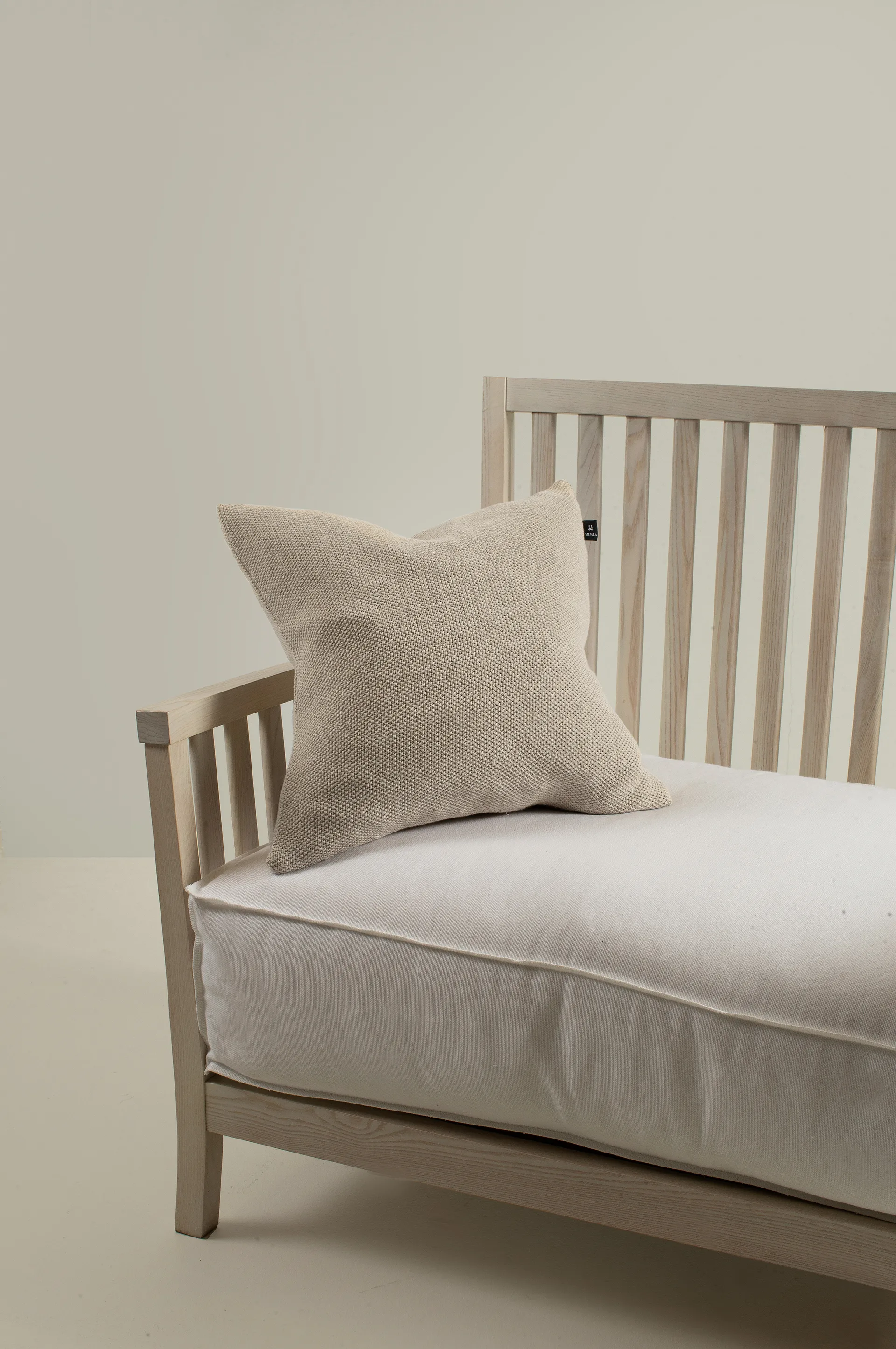 Taie d'oreiller Katalin 50x50 cm, Naturel Himla