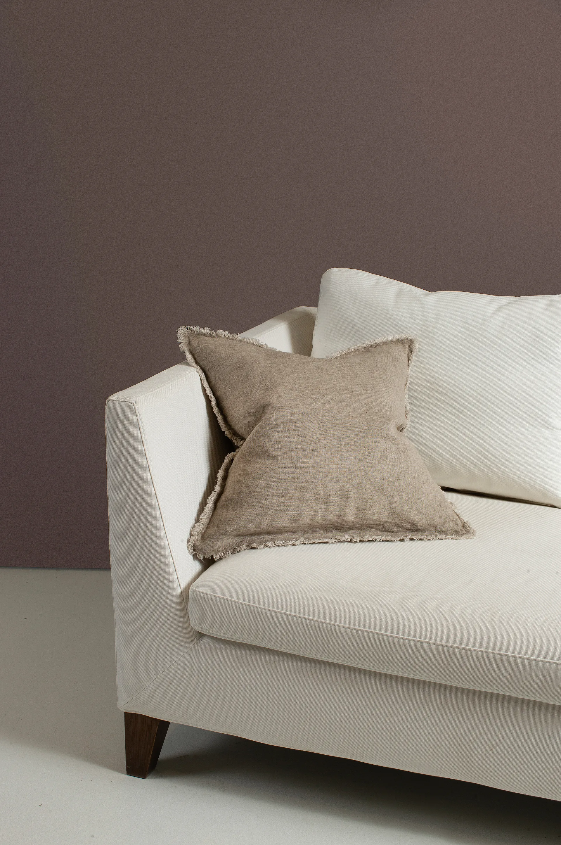 Taie d'oreiller Levelin 50x50 cm, Naturel Himla