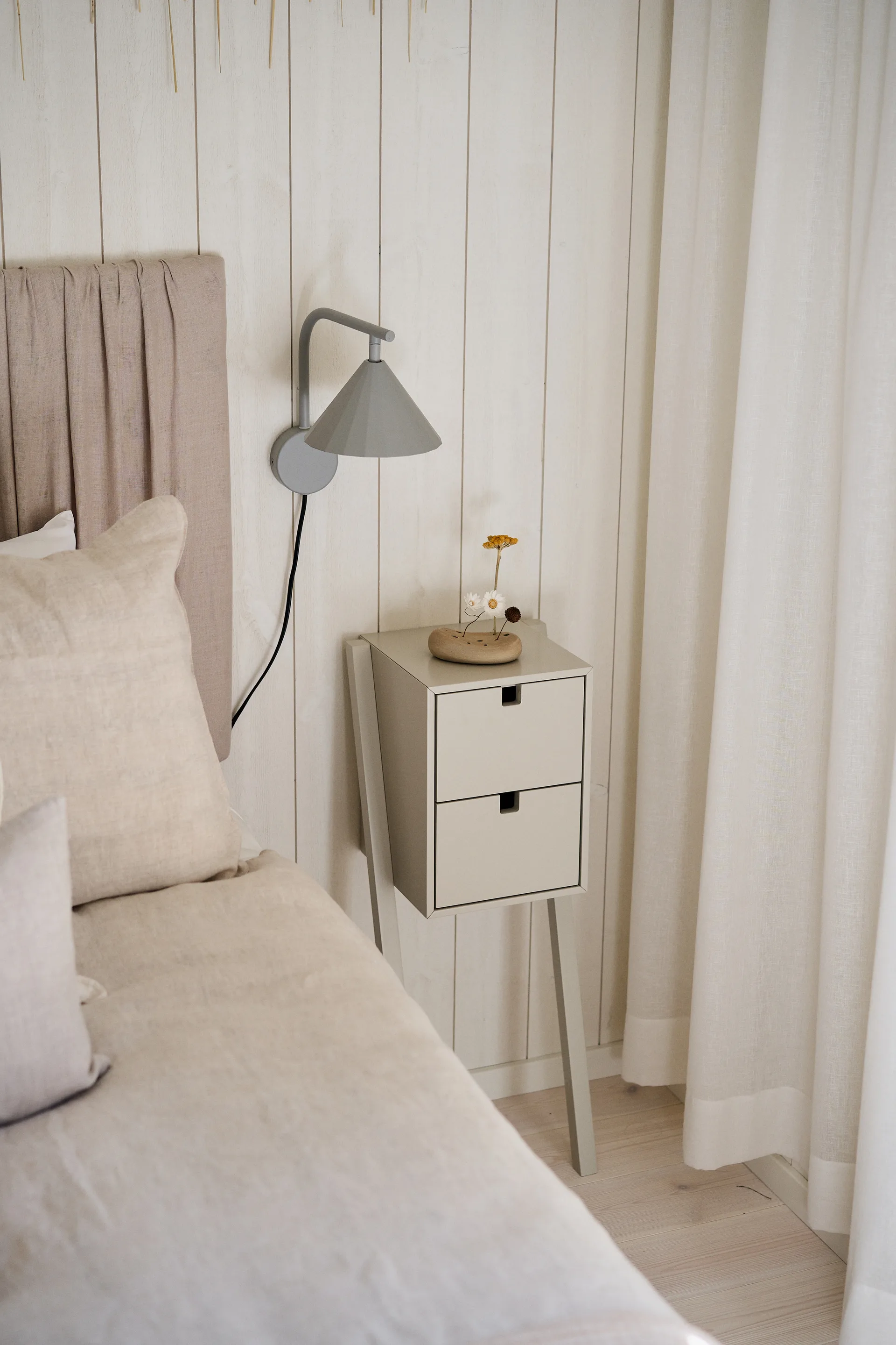 Taie d'oreiller Sunrise 50x60 cm, Oatmeal Himla