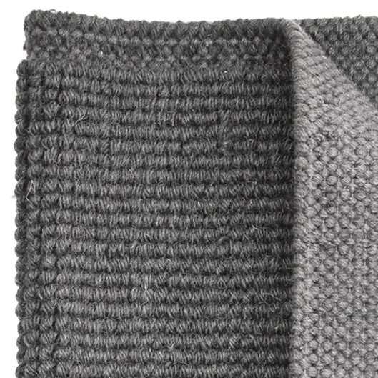 Tapis Himla laine gris acier, 60x90 cm Himla