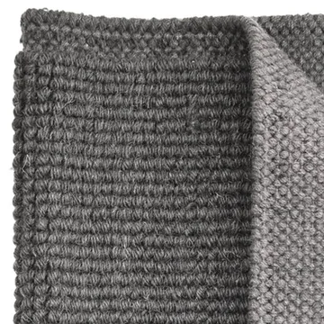 Tapis Himla laine gris acier - 60x90 cm - Himla
