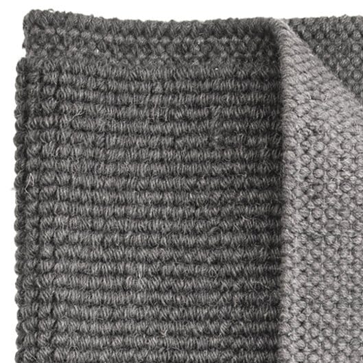 Tapis Himla laine gris acier, 80x230 cm Himla