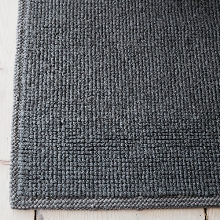 Tapis Himla laine gris acier, 80x230 cm Himla