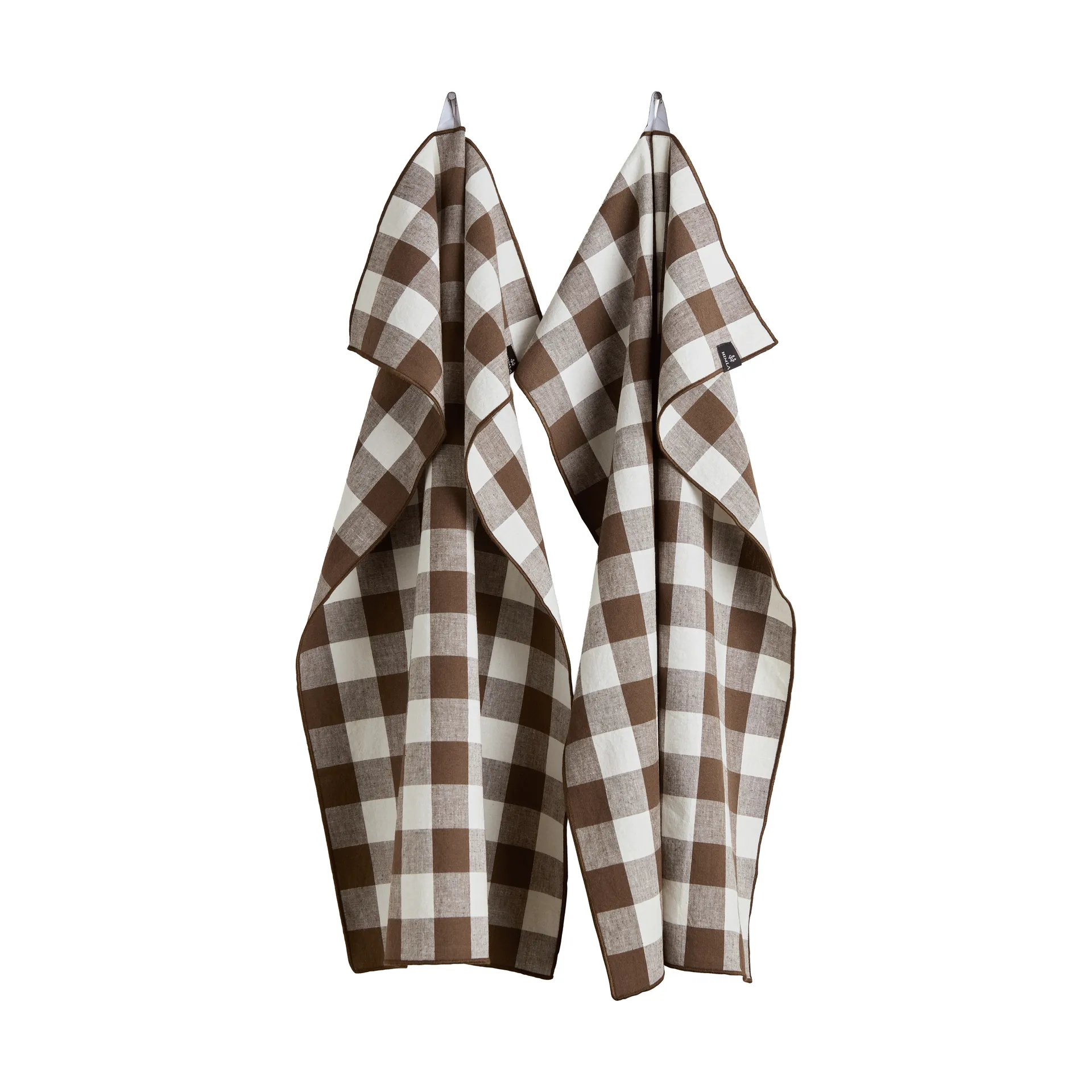 Torchon Bettyhill, Chocolate, lot de 2 Himla