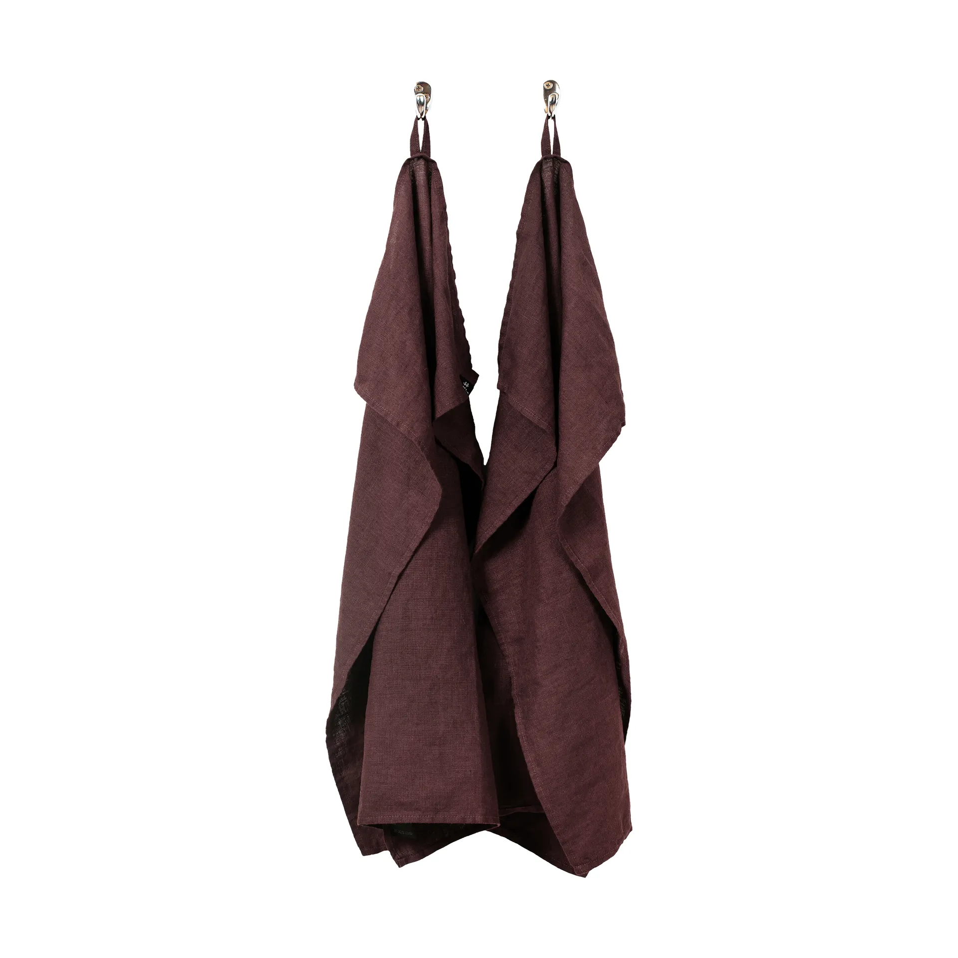 Torchon de cuisine Sunshine 50x70 cm lot de 2, Burgundy (rouge) Himla