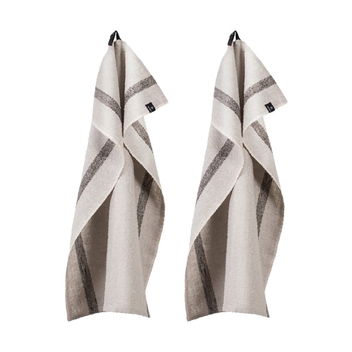 Torchon Nelly 50 x 70cm lot de 2 - Ash - Himla