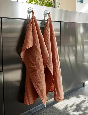 Torchon Sunshine Lot de 2 - Grounded, 50x70 cm - Himla