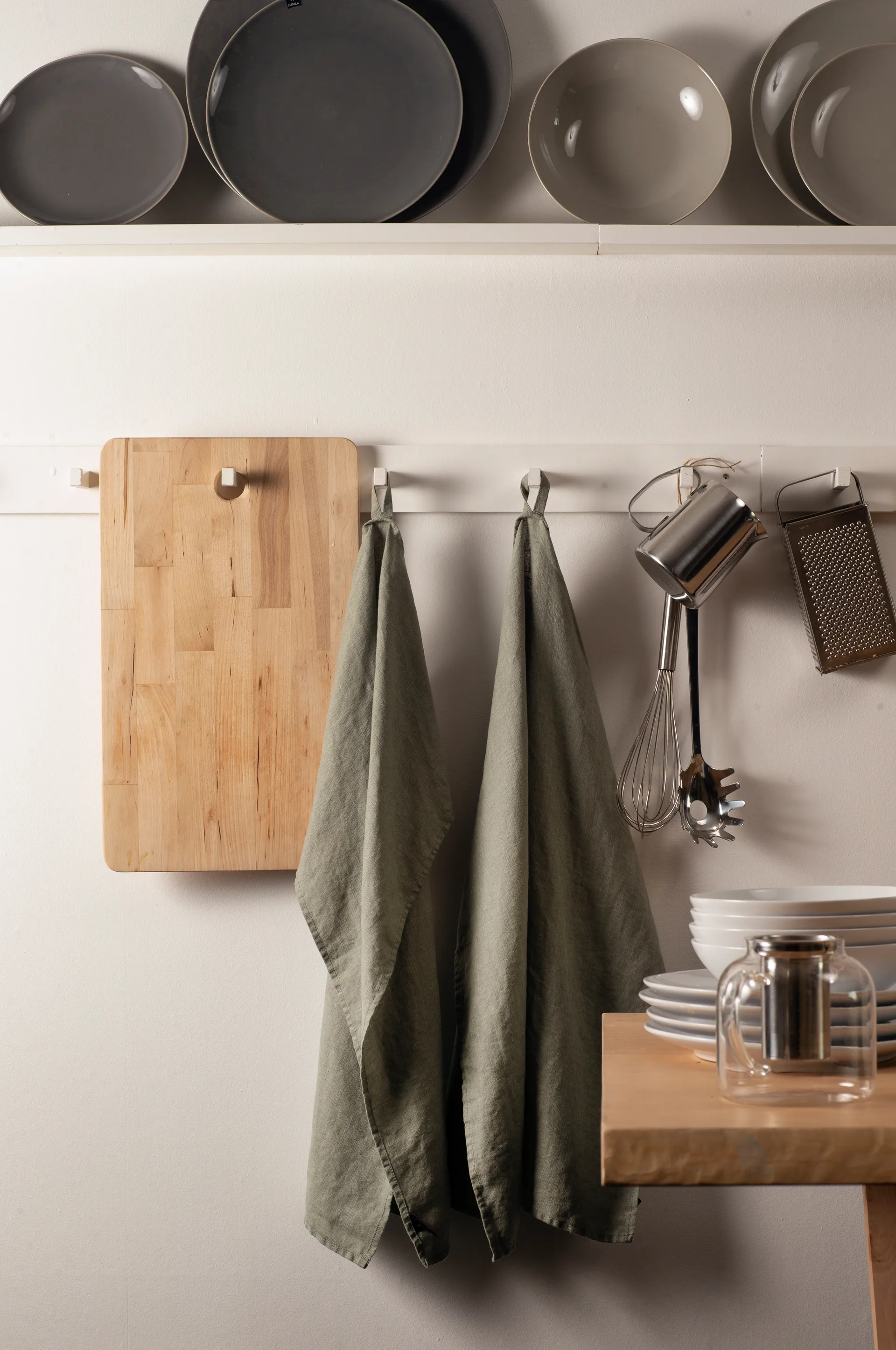 Torchon Sunshine Lot de 2, Sage Himla