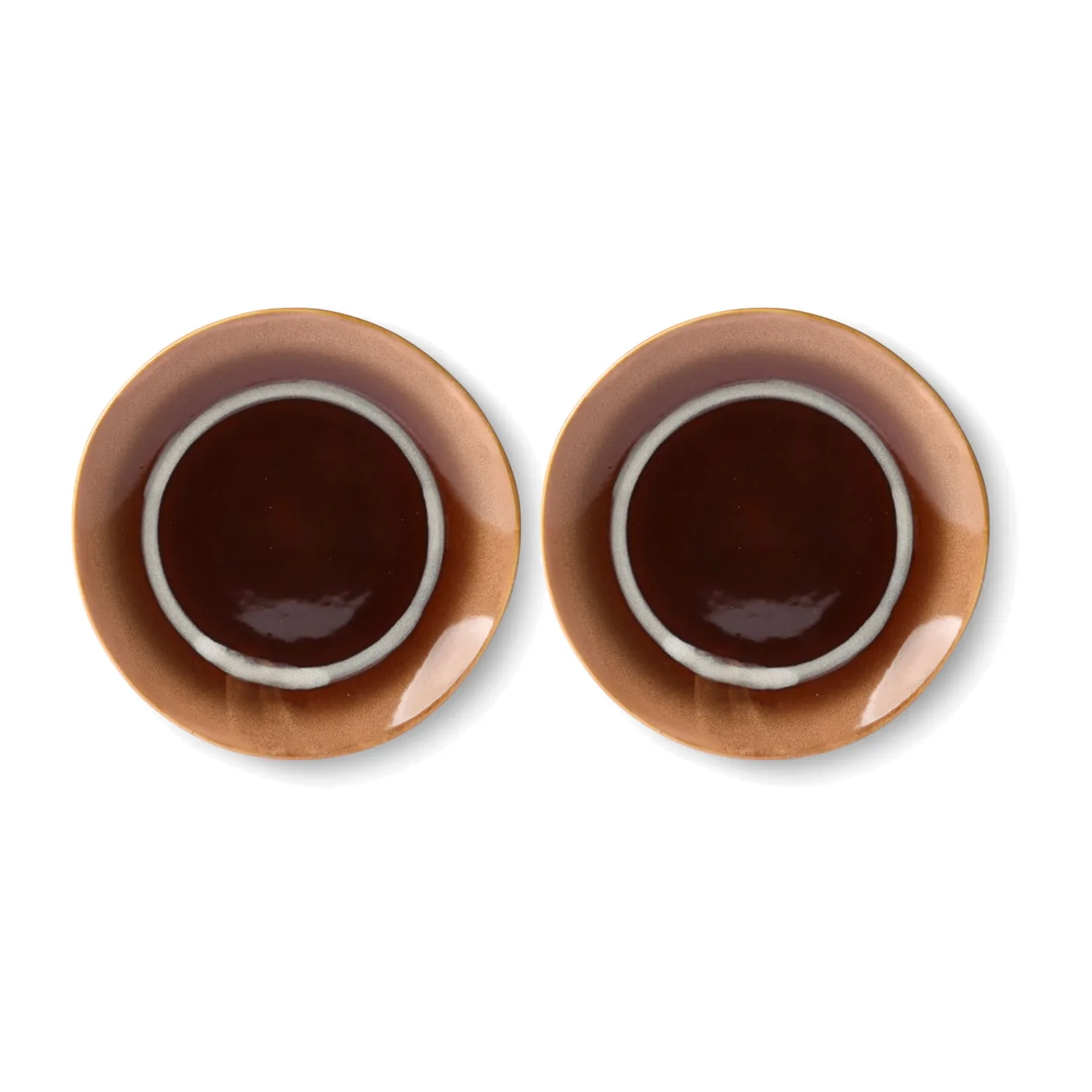 Assiette 70's Ø 17,5 cm 2 pièces, Tornado HKliving