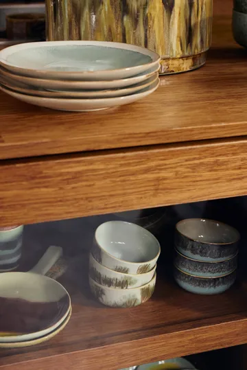 Assiette 70's 22cm lot de 2 - Mist - HKliving