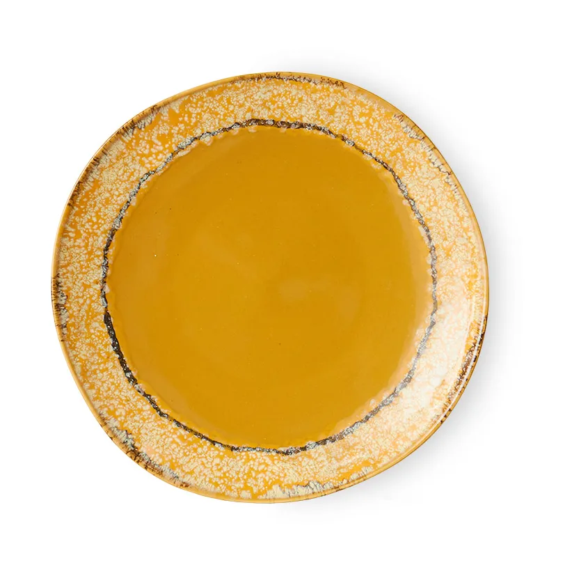 Assiette 70's 22cm lot de 2, Paradise HKliving