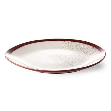 Assiette 70's Ø27,5cm 2 pièces - FRouille - HKliving