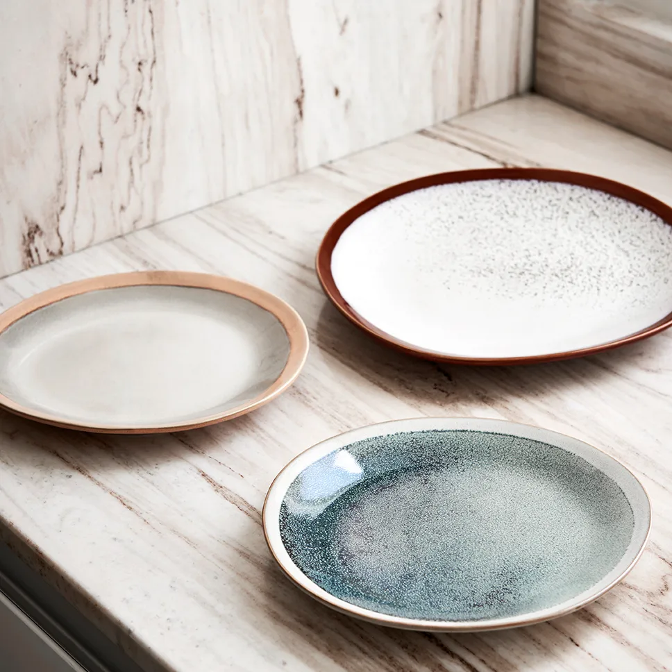 Assiette 70's Ø27,5cm 2 pièces, FRouille HKliving