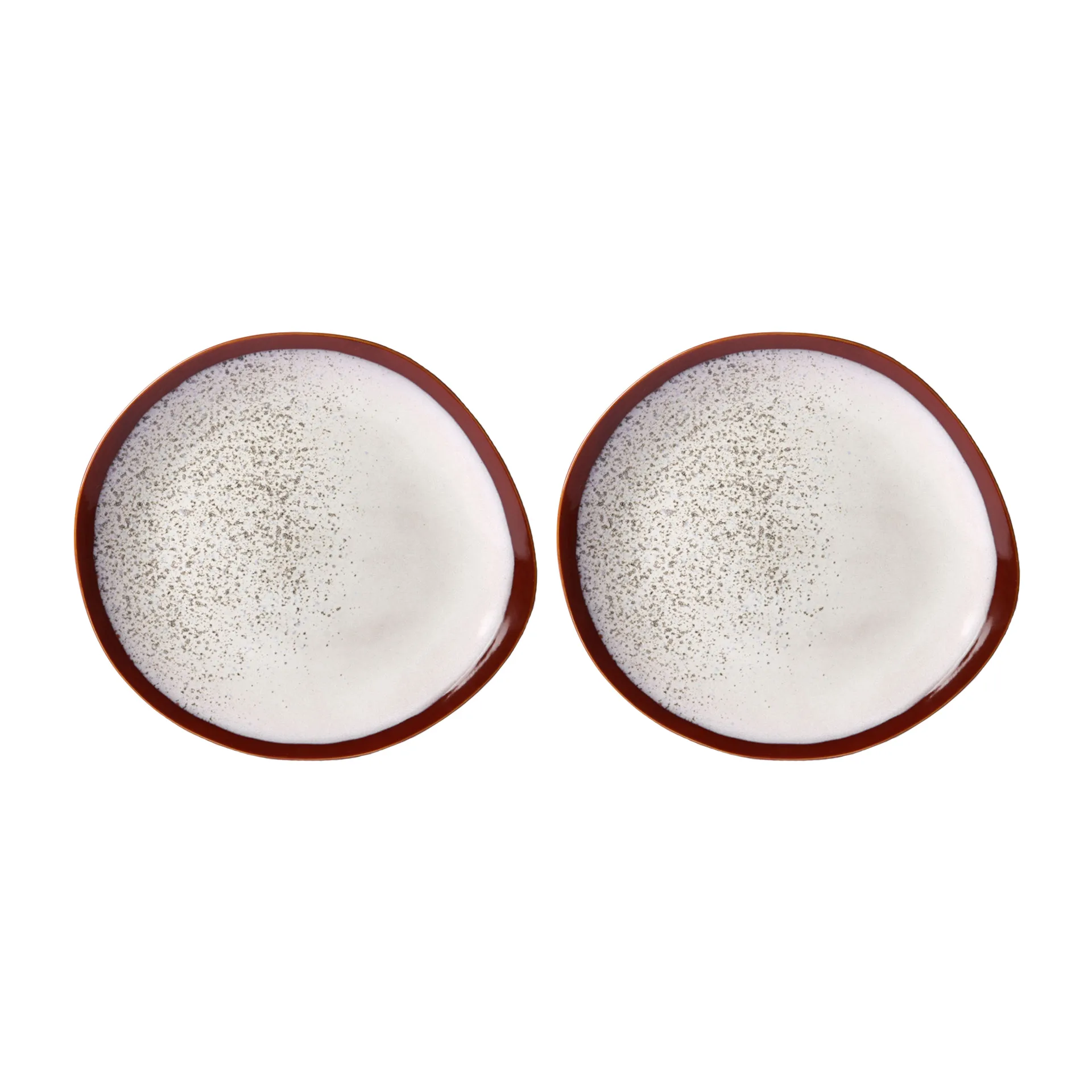 Assiette 70's Ø27,5cm 2 pièces, FRouille HKliving