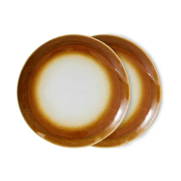 Assiette 70's Ø27,5cm 2 pièces - Supernova - HKliving