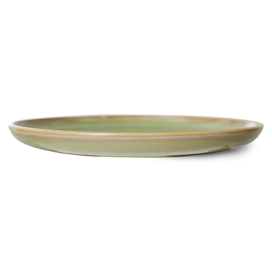 Assiette à dîner Home Chef Ø26 cm, Moss green HKliving