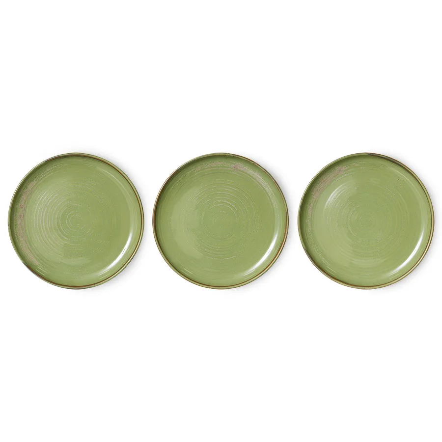 Assiette à dîner Home Chef Ø26 cm, Moss green HKliving