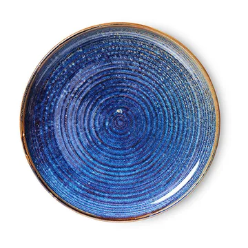Assiette à dîner Home Chef Ø26 cm - Rustic blue - HKliving