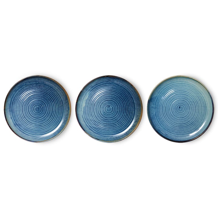 Assiette à dîner Home Chef Ø26 cm - Rustic blue - HKliving