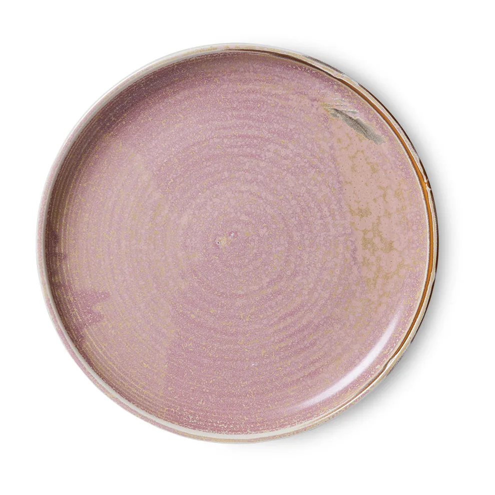 Assiette à dîner Home Chef Ø26 cm, Rustic pink HKliving