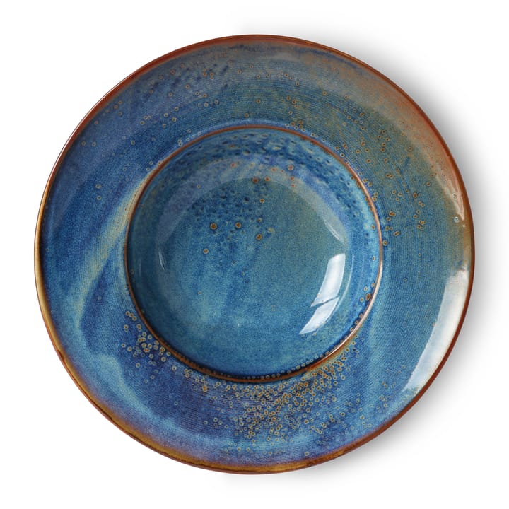 Assiette à pâtes Home Chef Ø28,5 cm - Rustic blue - HKliving