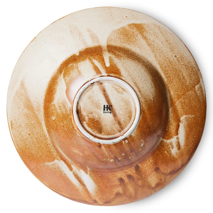 Assiette à pâtes Home Chef Ø28,5 cm - Rustic cream-brown - HKliving