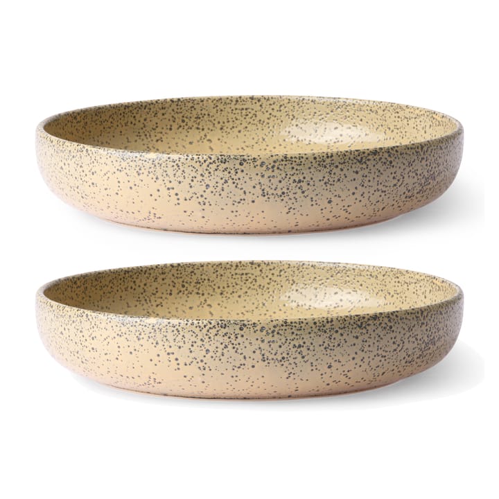 Assiette creuse Gradient Ø21,5 cm Lot de 2 - Peach - HKliving