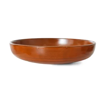 Assiette creuse Home Chef moyen Ø19,3 cm - Burned orange - HKliving