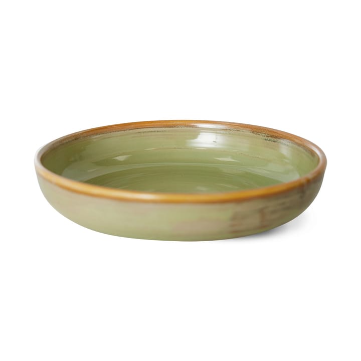 Assiette creuse Home Chef moyen Ø19,3 cm - Moss green - HKliving