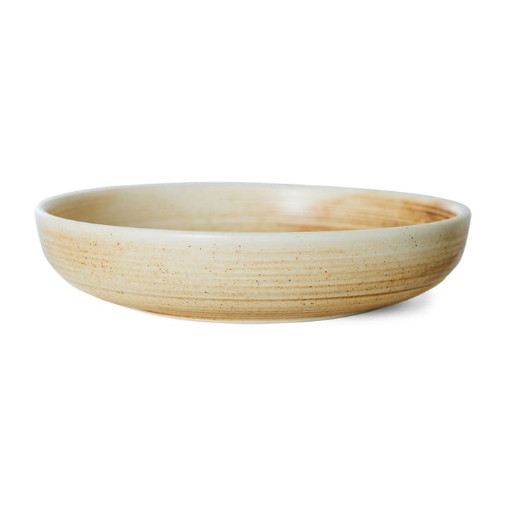 Assiette creuse Home Chef moyen Ø19,3 cm - Rustic cream-brown - HKliving