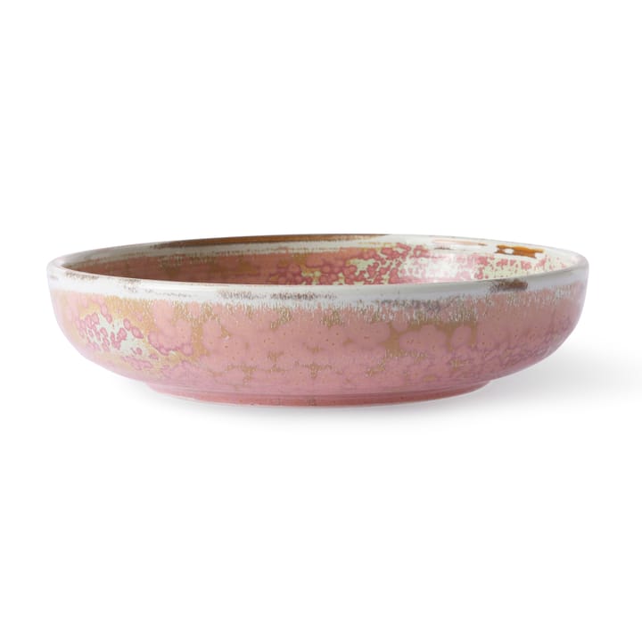 Assiette creuse Home Chef moyen Ø19,3 cm - Rustic pink - HKliving