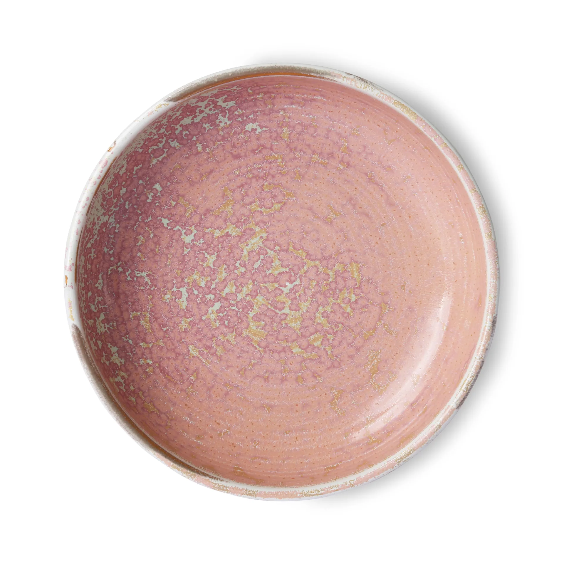 Assiette creuse Home Chef moyen Ø19,3 cm, Rustic pink HKliving