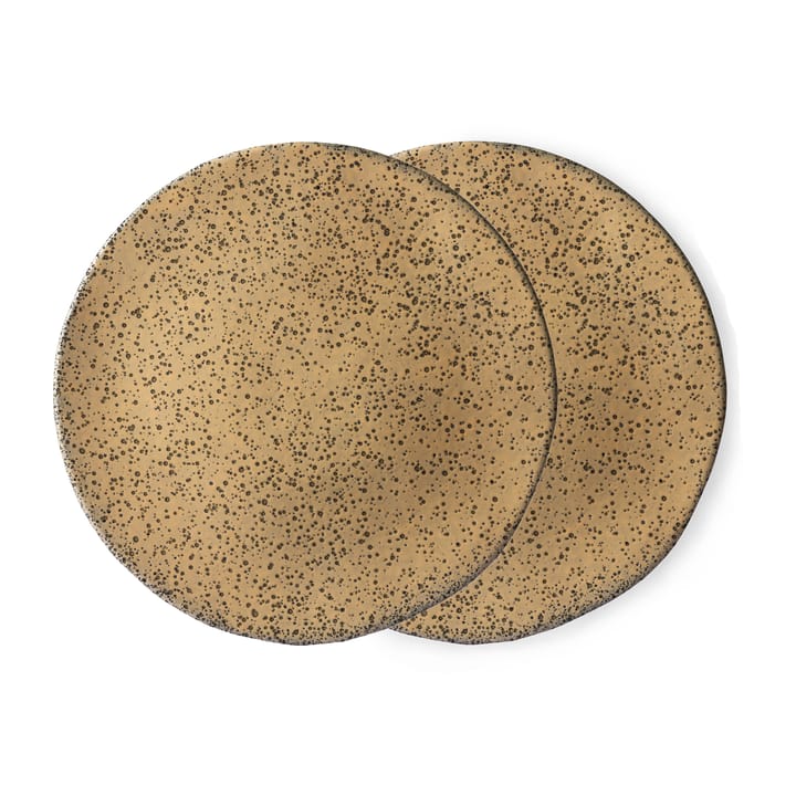 Assiette Gradient 29 cm 2 pièces - Peach (orange) - HKliving