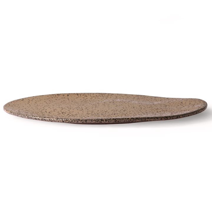 Assiette Gradient 29 cm 2 pièces - Taupe (marron) - HKliving