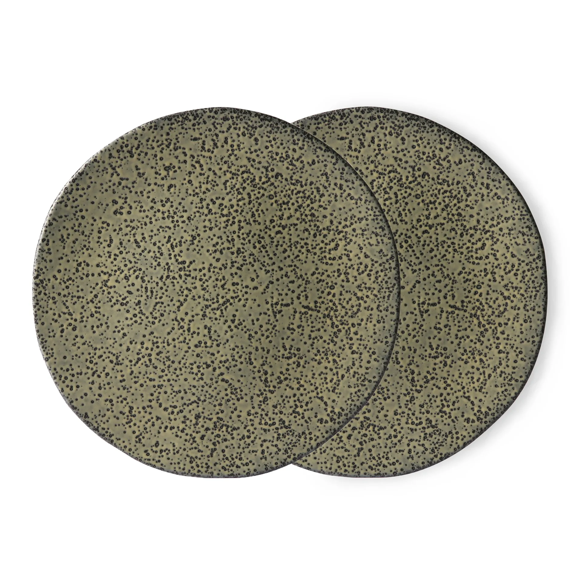 Assiette Gradient 29 cm 2 pièces, Vert HKliving