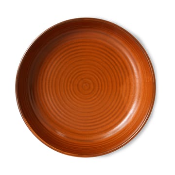 Assiette profonde Home Chef large Ø21,5 cm - Burned orange - HKliving