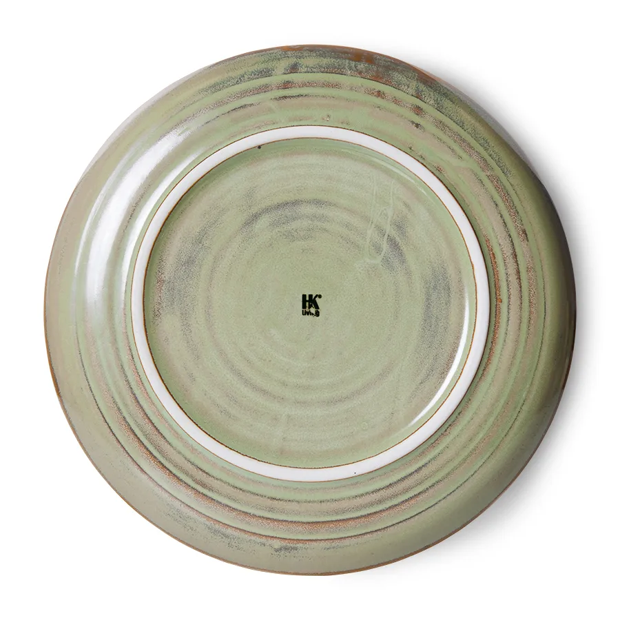 Assiette profonde Home Chef large Ø21,5 cm, Moss green HKliving