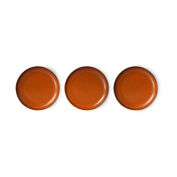 Assiette secondaire Home Chef Ø20 cm - Burned orange - HKliving