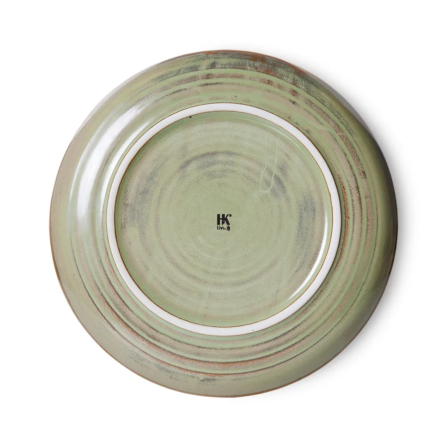 Assiette secondaire Home Chef Ø20 cm, Moss green HKliving