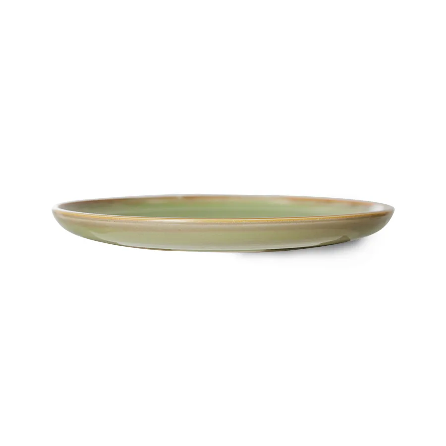 Assiette secondaire Home Chef Ø20 cm, Moss green HKliving
