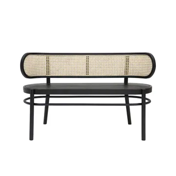 Banc HKliving retro - noir - HKliving